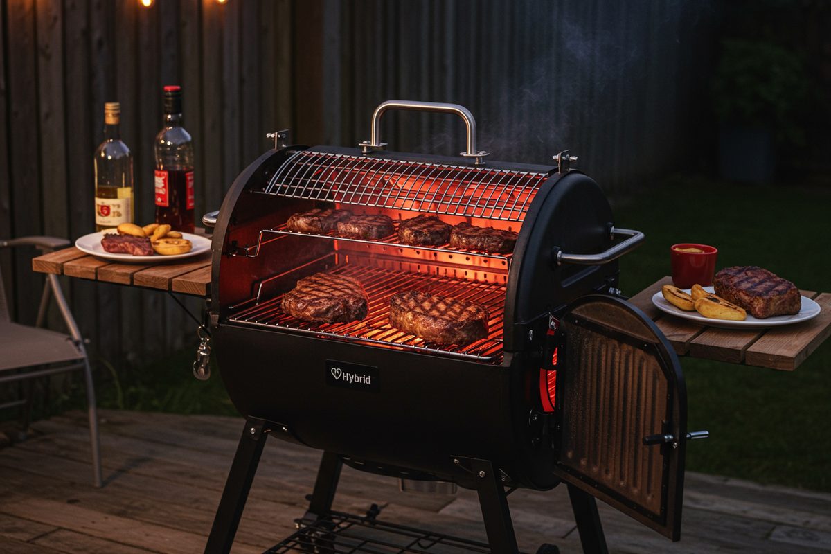 Char-Broil Bistro Pro Dual Fuel Electric Grill