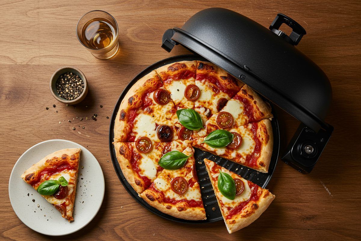 Apartment Electric Grill Pizza (No Outdoor Needed)