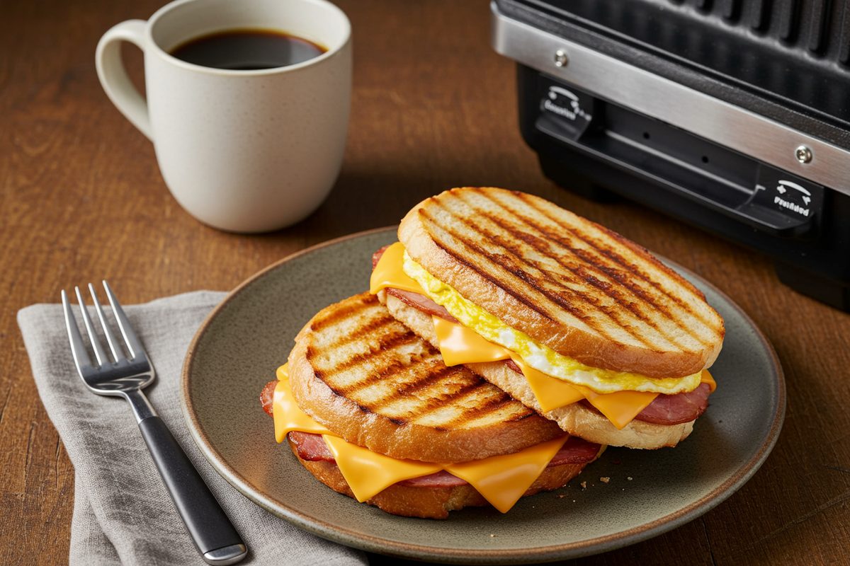 Grilled Breakfast Sandwich — AI-generated food photo