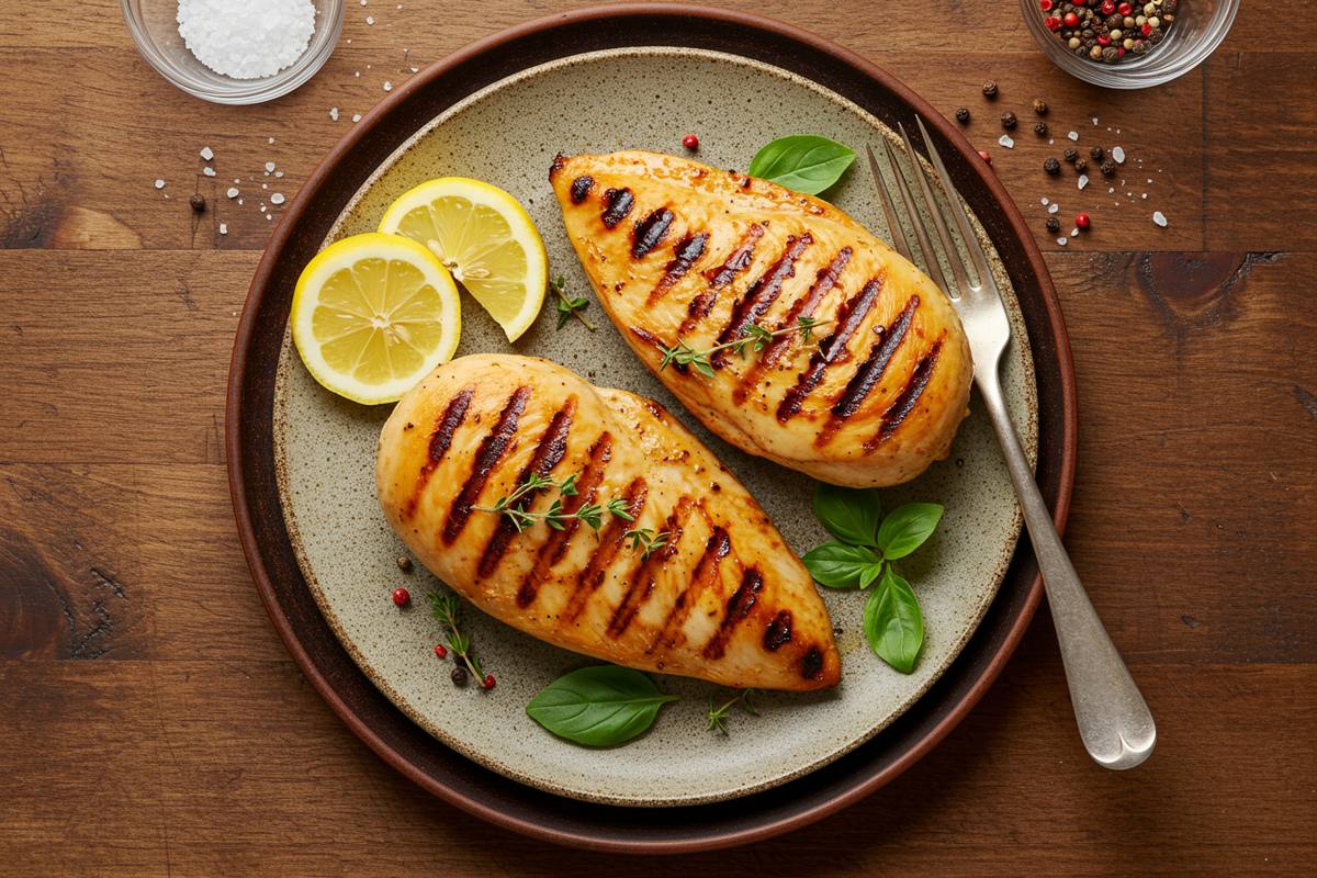 Juicy Chicken Breast on Electric Grill (No Dry Chicken)