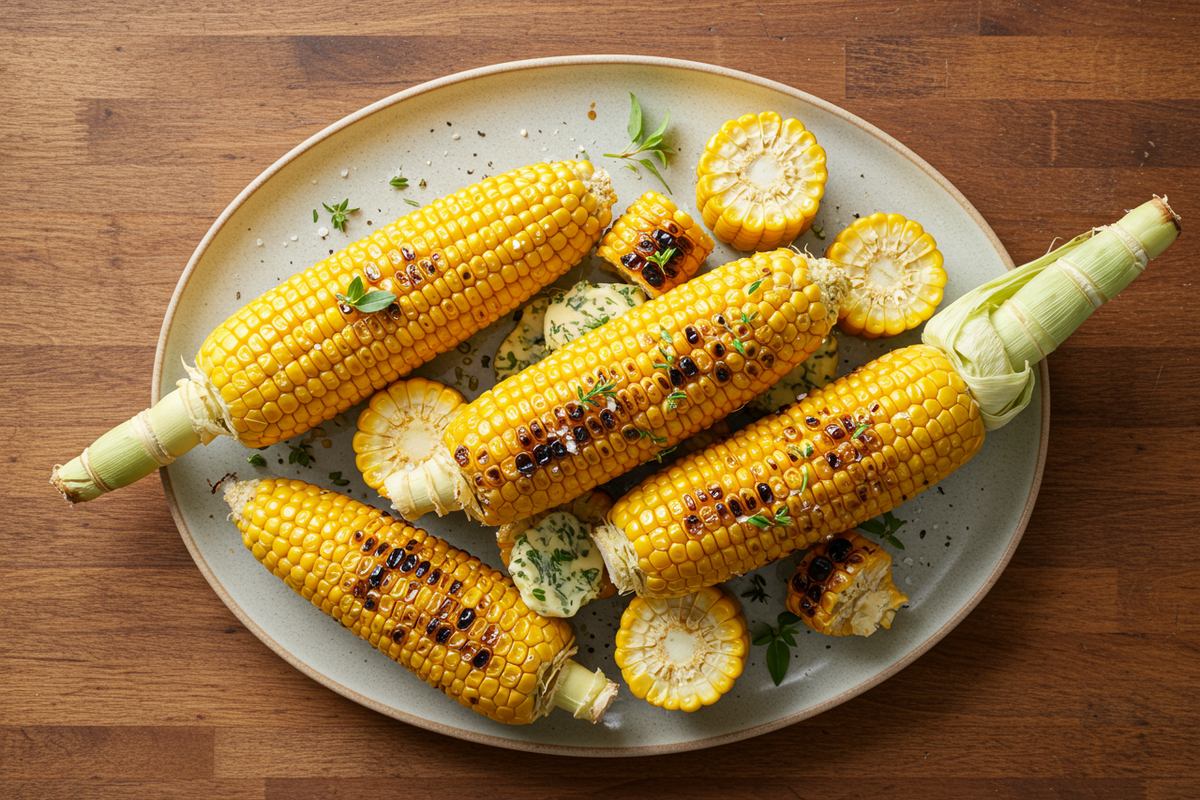 Grilled Corn on the Cob (Electric Grill)