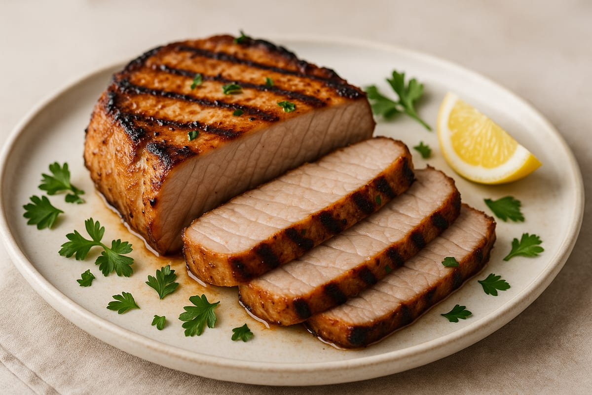 Savory Electric Grilled Pork Loin — AI-generated food photo