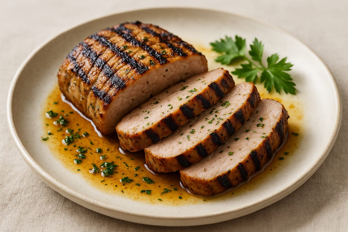 Savory Electric Grilled Pork Tenderloin — AI-generated food photo