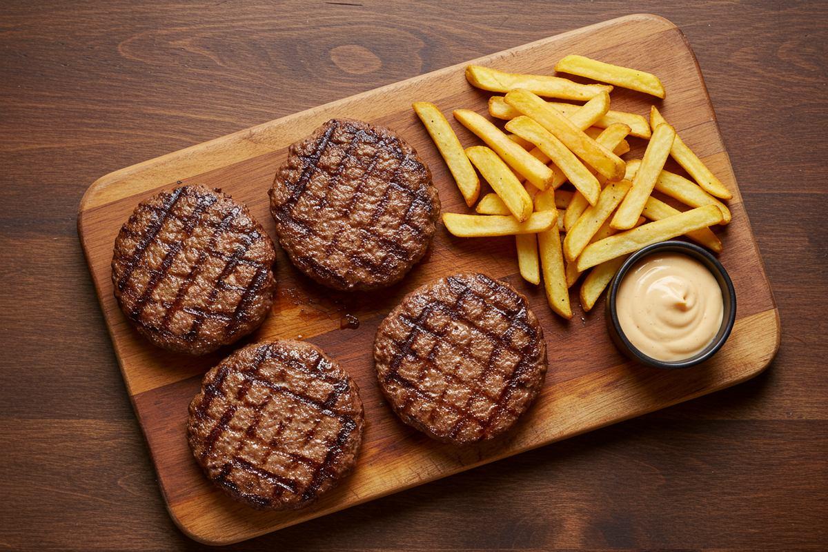 Smash Burgers on Electric Grill