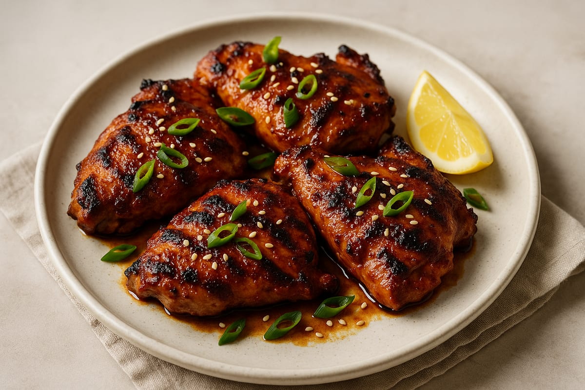Spicy Korean Grilled Chicken — AI-generated food photo