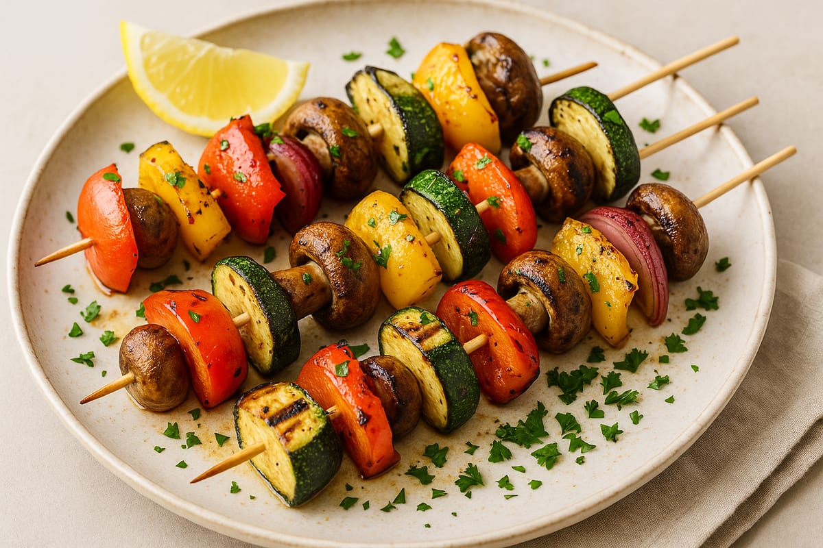 Zesty Grilled Vegetable Skewers — AI-generated food photo